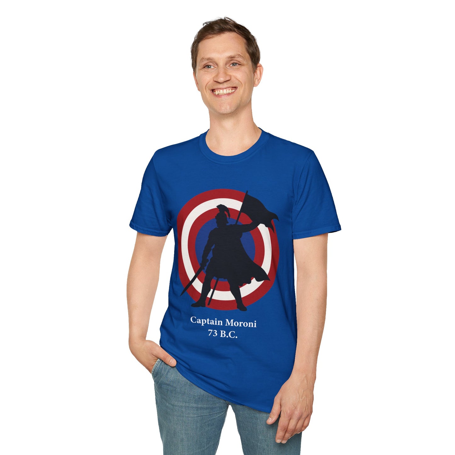 Captain Moroni (Captain America Parody T-Shirt)