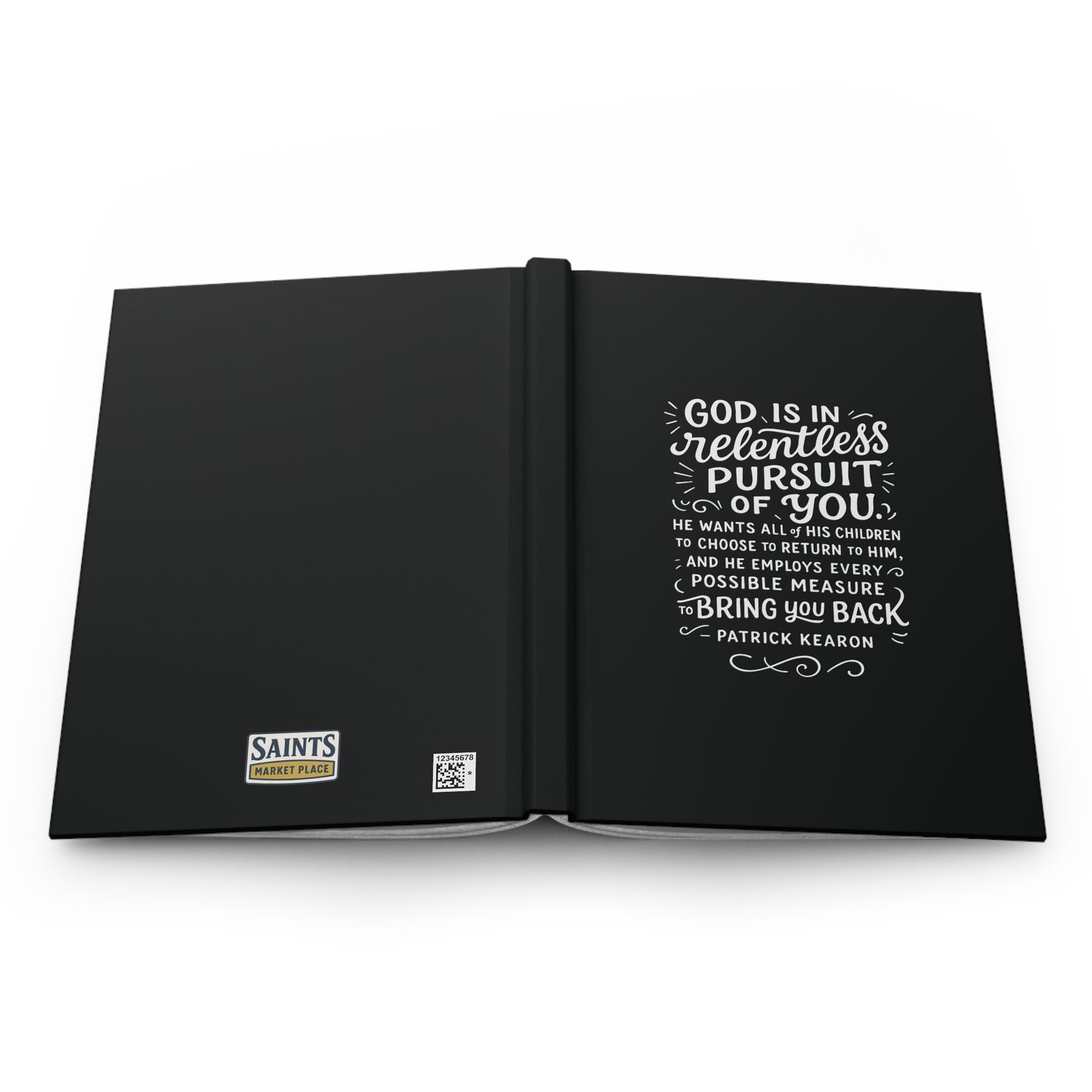 Inspirational Hardcover Journal - Patrick Kearon Quote