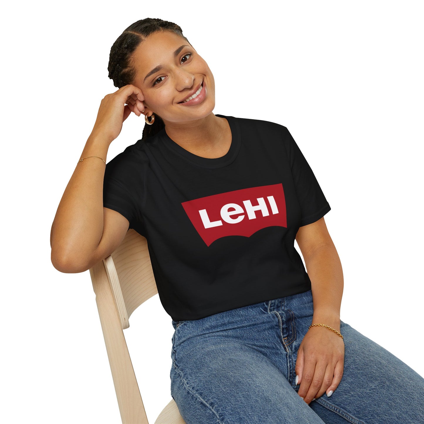 Lehi (Levi's Parody T-Shirt)